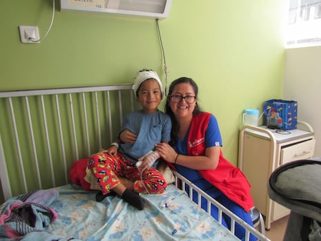 Aniquem y Hospital Regional de Lambayeque realizaron campaña para pacientes con secuelas de quemaduras