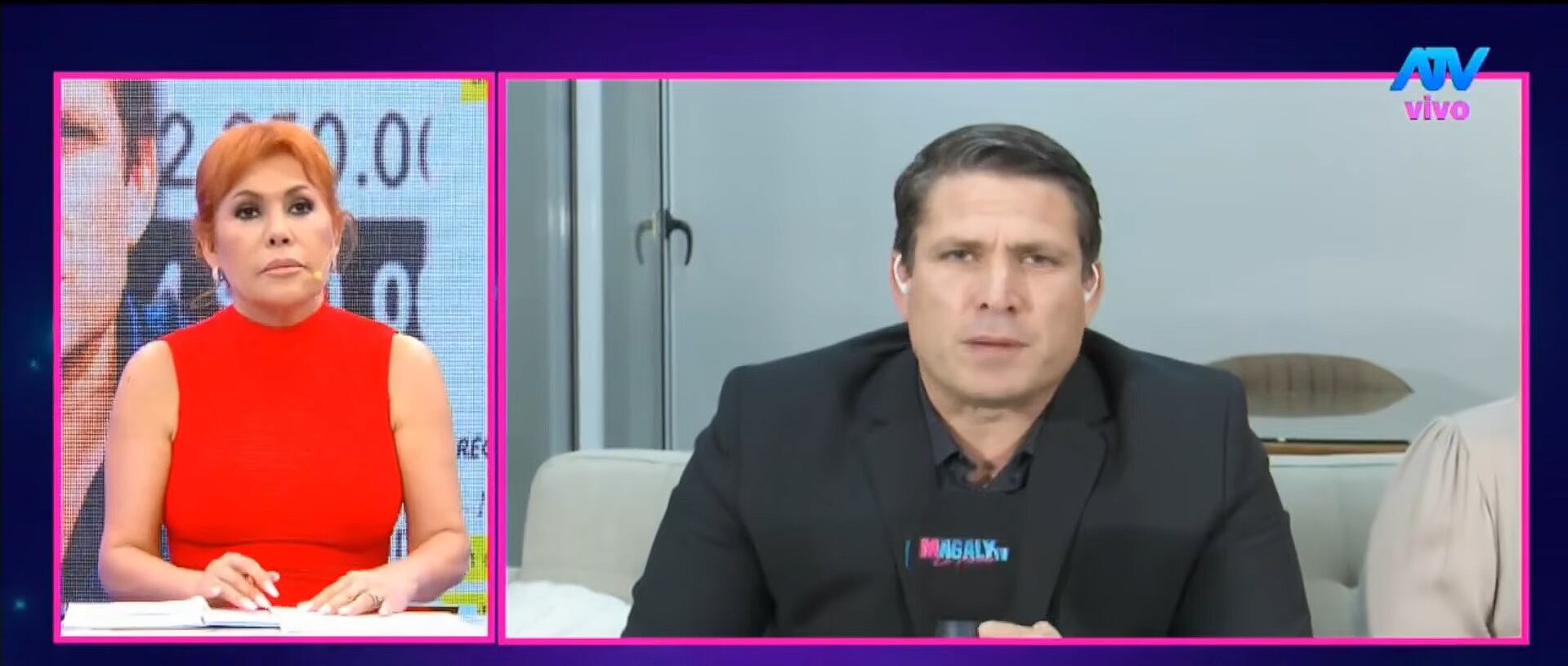 Periodista cuenta detalles del problema legal que tiene con Melissa Linares. (Fuente: ATV)