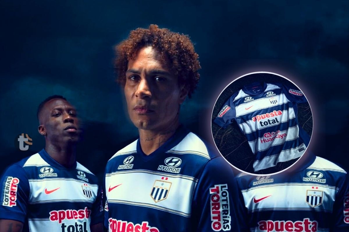 Paolo Guerrero luce la nueva camiseta de Alianza Lima (Foto: @AlianzaLima)