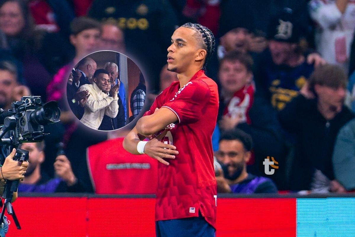 Hermano de Kylian Mbappé hizo gol de empate 1-1 de Lille a PSG (Foto: AP)