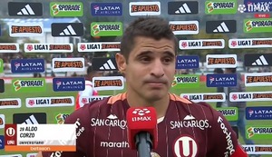 Aldo Corzo tras marcar gol clave de Universitario: “Seguimos arriba, eso hay que cuidarlo como oro”