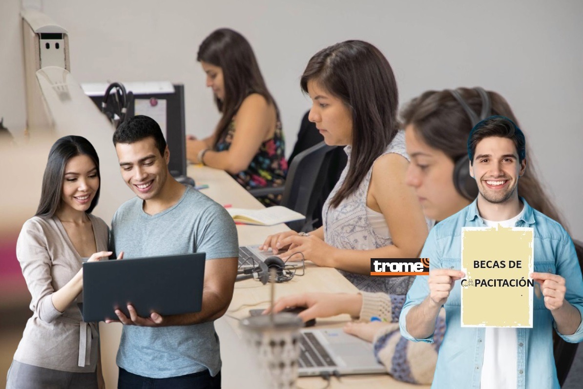 La capacitación es una de las claves para la formación y desarrollo profesional. Programa ofrecerá 100 becas de capacitación en habilidades blandas para jóvenes de zonas pesqueras. (Compos. Isabel Medina / Trome).