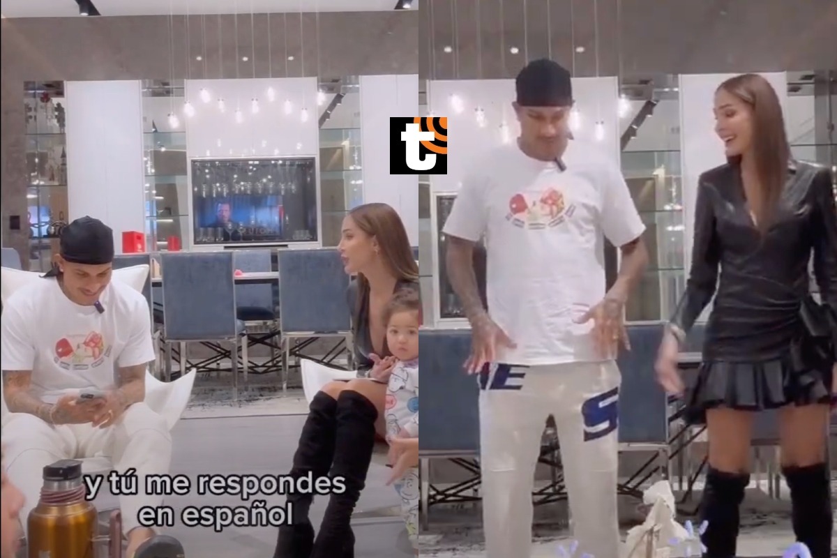 Ana Paula Consorte y Paolo Guerrero