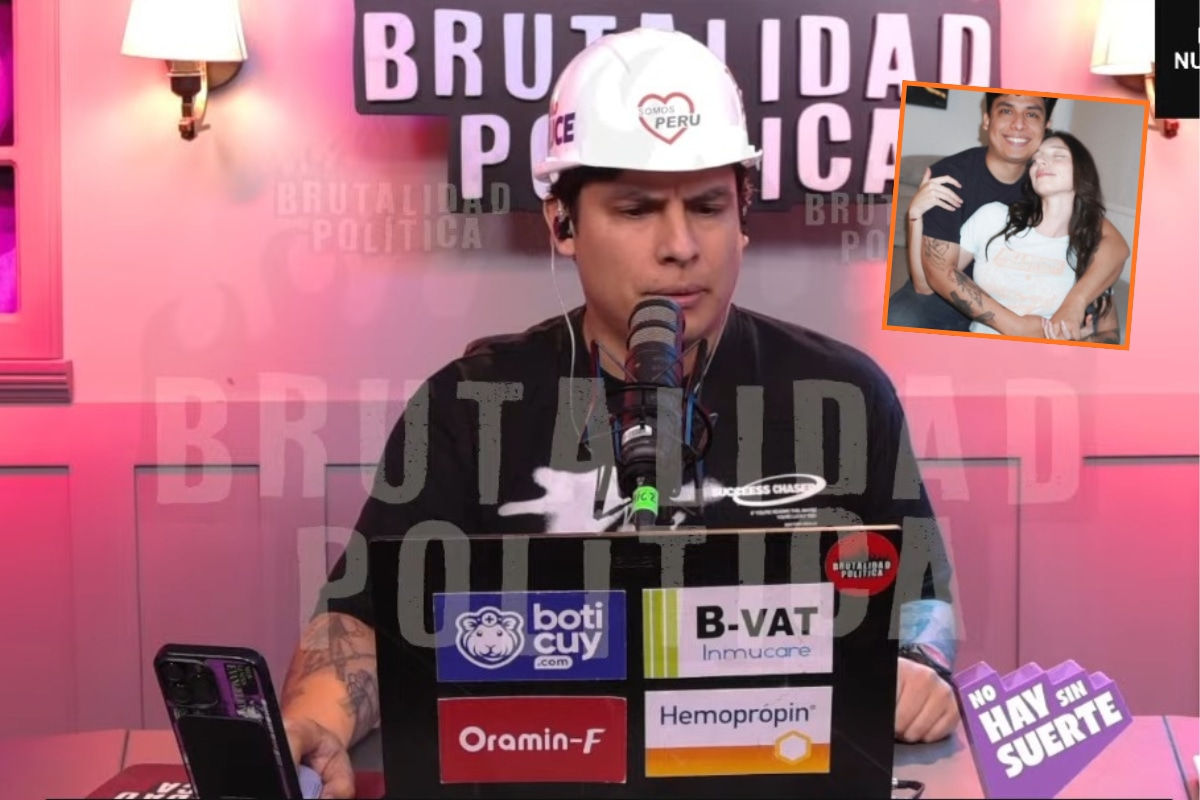Curwen anunció que el matrimonio con Carla Campos Salazar ha sido suspendida, tras la difusión del ampay en Magaly TV. (El diario de Curwen)