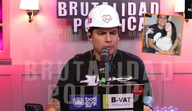 Curwen anunció que el matrimonio con Carla Campos Salazar ha sido suspendida, tras la difusión del ampay en Magaly TV. (El diario de Curwen)