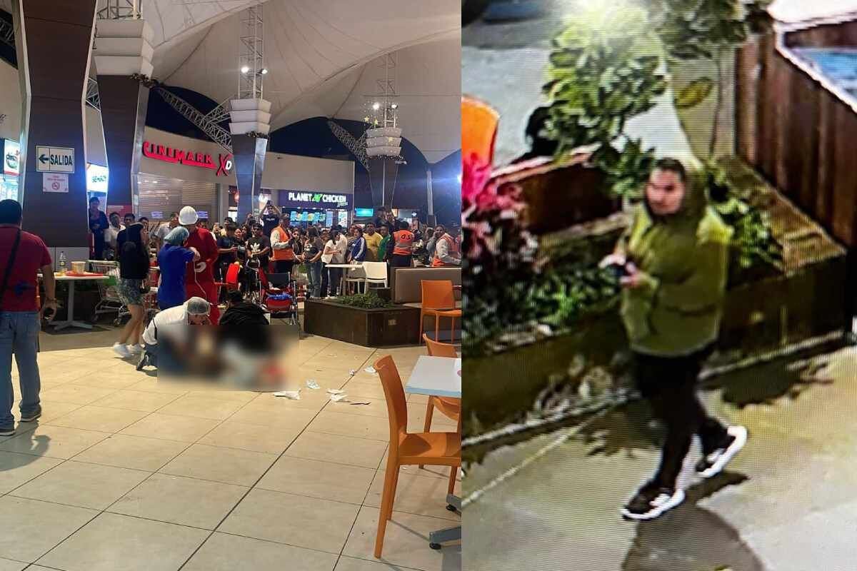 Cámaras captaron a sospechoso del crimen en Trujillo. (Captura redes sociales)