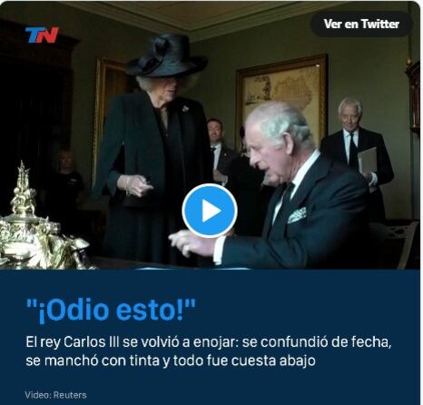 El máximo representante de la figura inglesa logró ser tendencia debido a un curioso metraje subido a redes sociales (Foto: Alerta 24 news/ Twitter)