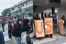 Estudiantes toman la Universidad Nacional Mayor de San Marcos el día de su aniversario | VIDEO