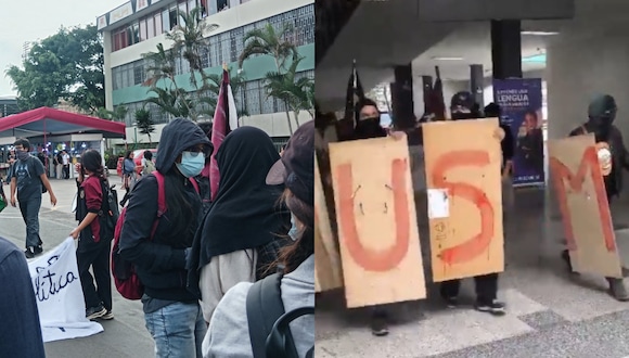 TROME | Estudiantes toman la Universidad Nacional Mayor de San Marcos el día de Aniversario (Redes sociales)