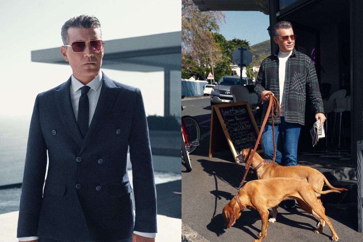 Caner Cindoruk como modelo en Sudáfrica (Foto: Caner Cindoruk / Instagram)