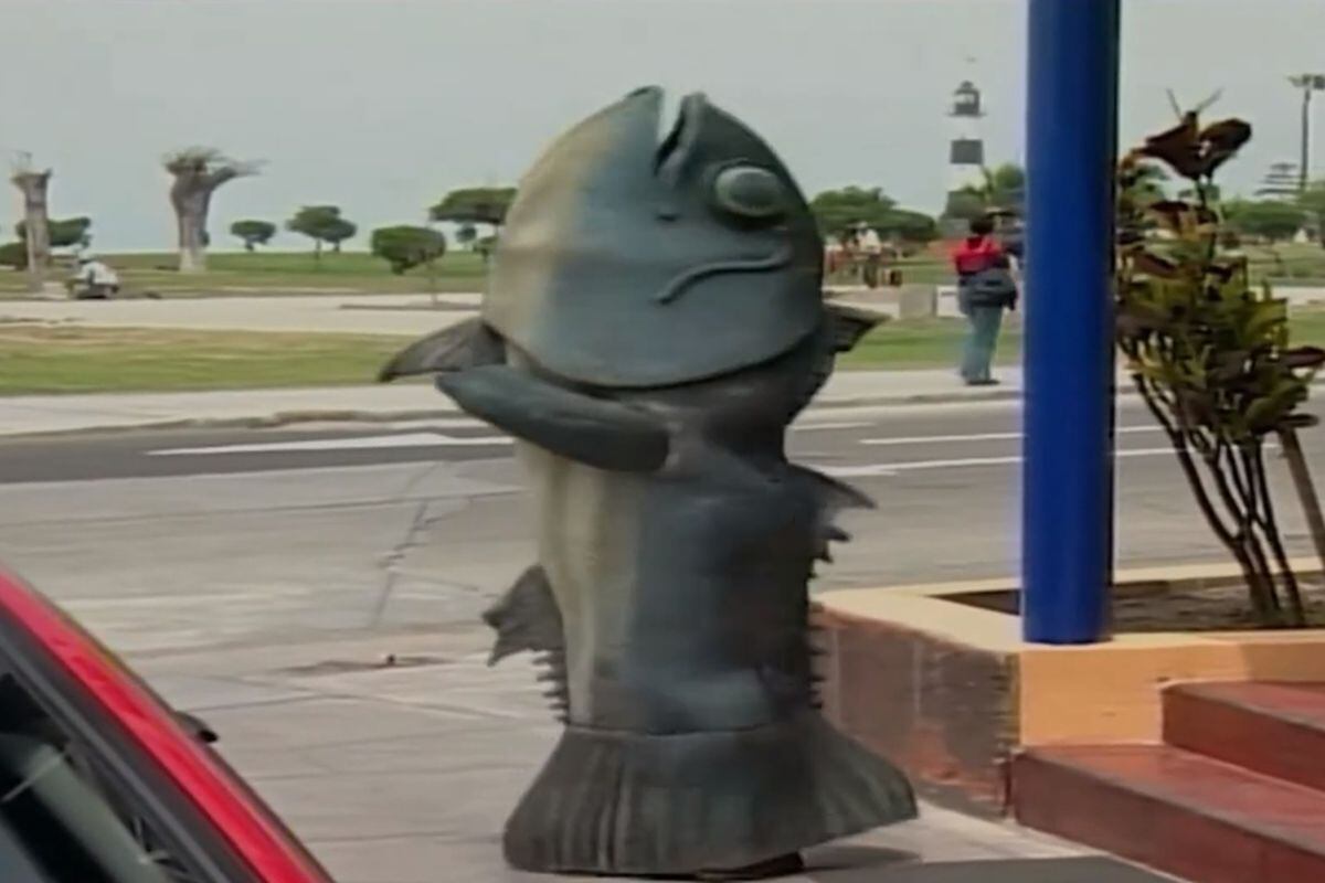 Michael Finseth se visitó de cojinova en "Mil oficios" (Foto: Panamericana TV)