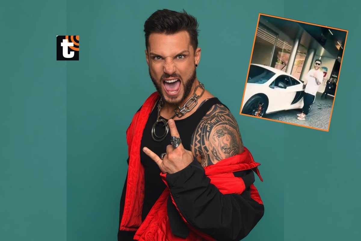 Nicola Porcella contó como consiguió su lujos automóvil. (@nicolaporcella12)
