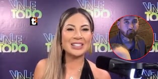 Pamela López oficializa su romance con Franco Portales.