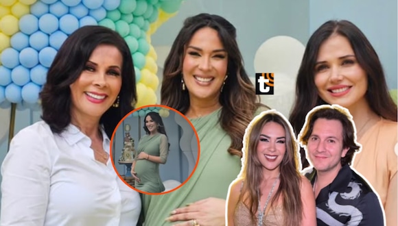 TROME - Silvia Cornejo celebra baby shower con la ausencia de Jean Paul tras ampay con Analía: “Bebito en camino”