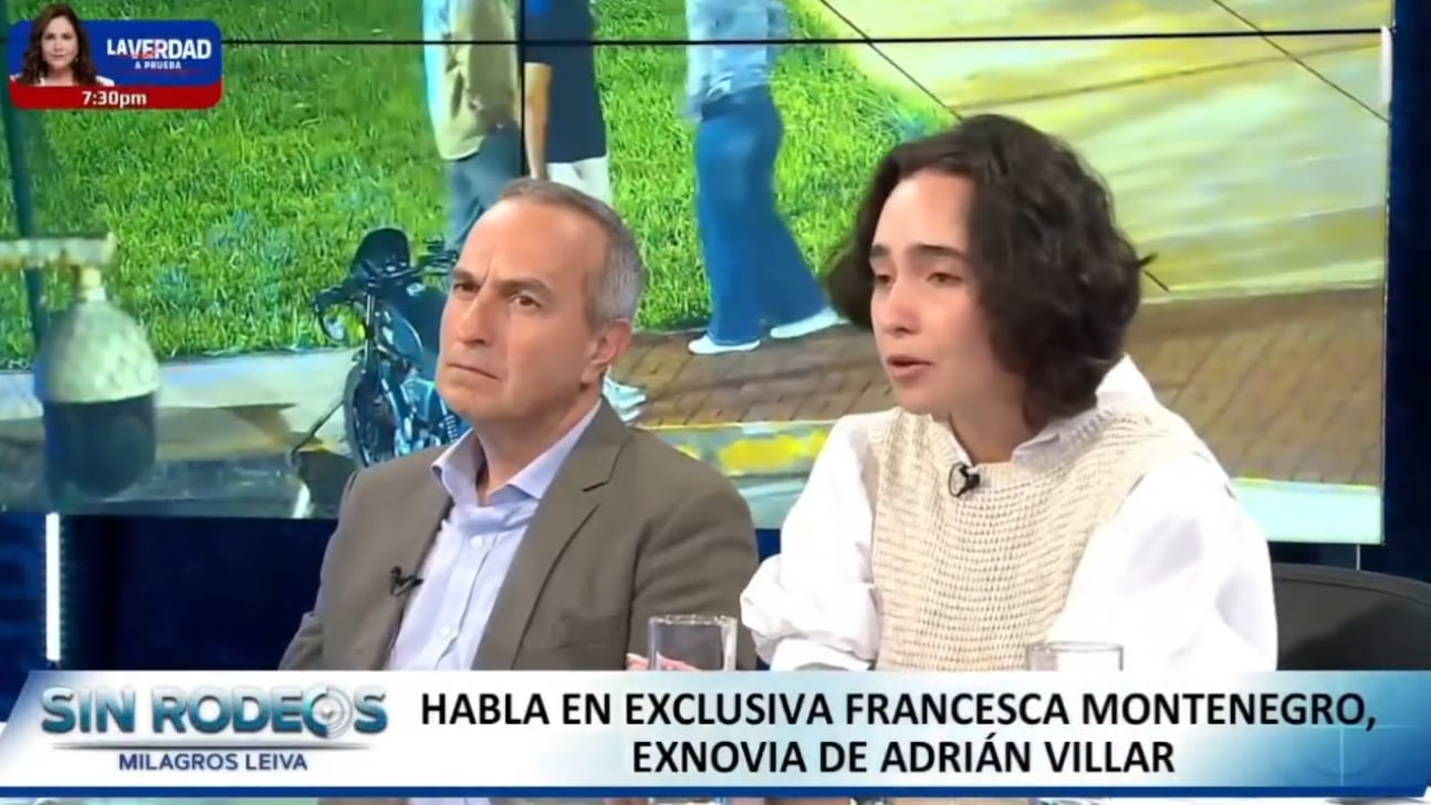 Francesca Montenegro asegura que Adrián Villar le contó que sufrió un accidente porque se quedó dormido.