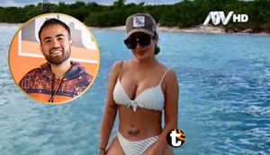 Pamela López, esposa de Cueva, protagonizará videoclip de César BK ‘No me llames más’