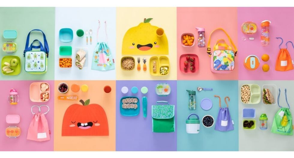 Opciones de loncheras saludables.