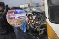 ¡Tragedia en la Panamericana Sur! Dos muertos y 12 heridos dejó violento choque de combi en Villa El Salvador