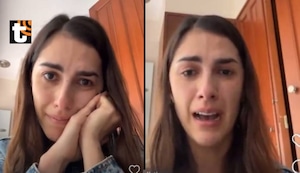 Manuela Camacho se quiebra en llanto al saber que el PJ ordenó la captura de su acosador