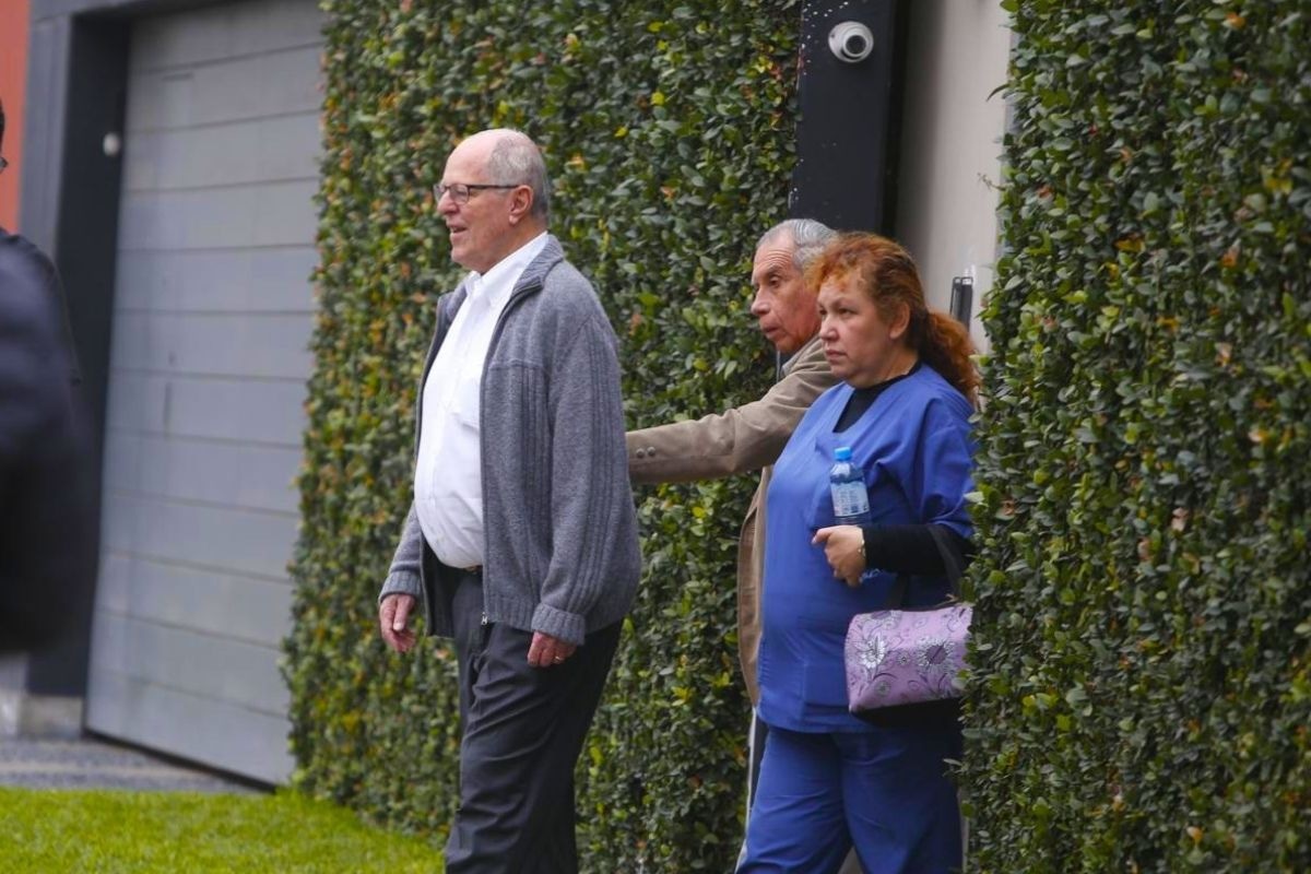Pedro Pablo Kuczynski sufrió malestar y fue llevado a clínica de San Isidro (Foto: Archico GEC)