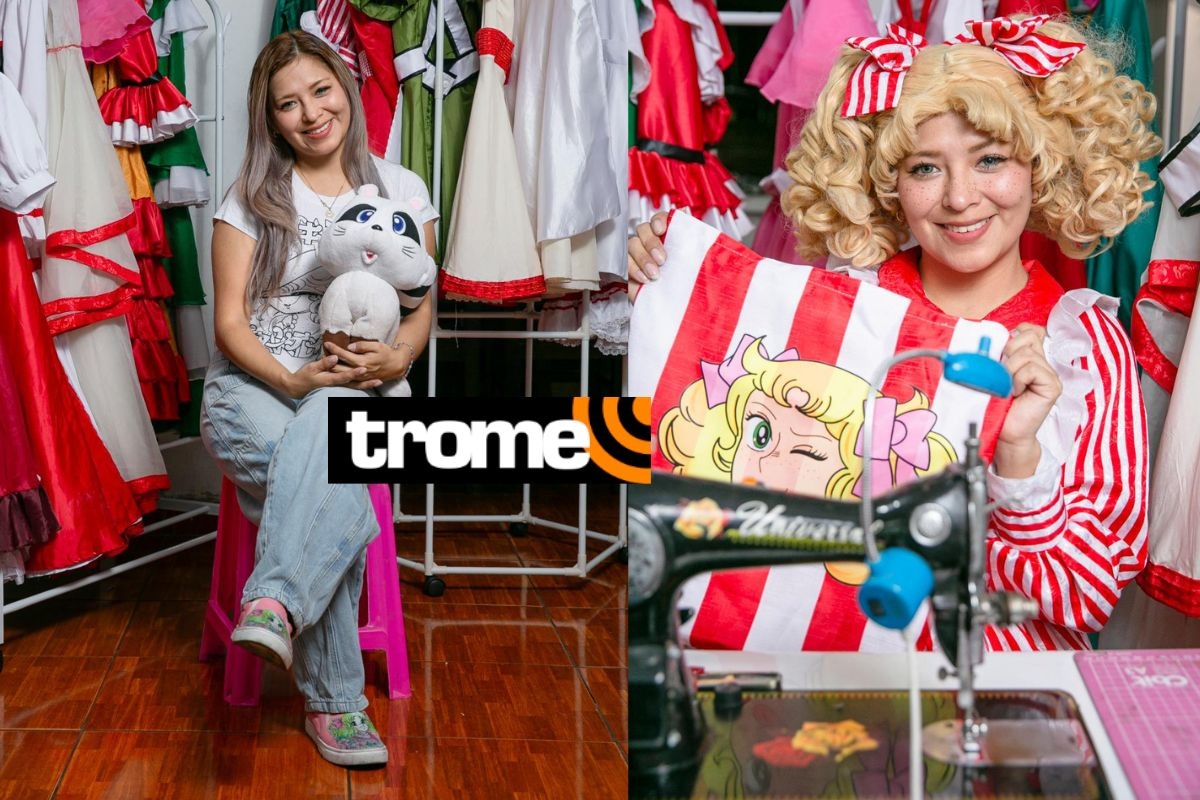 Julipop se transforma en Candy y lleva la magia del recordado personaje a sus presentaciones. Foto: Julio Reaño/Trome.