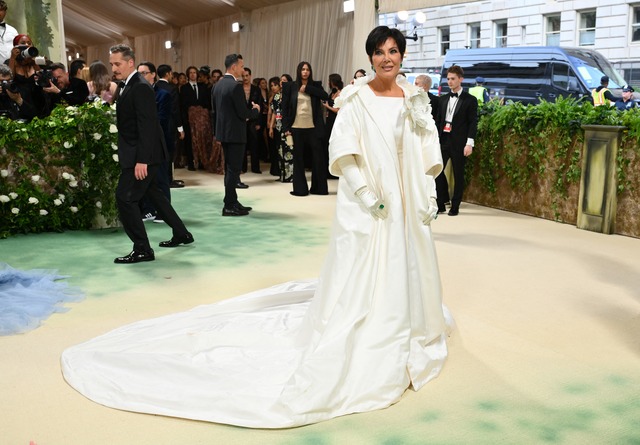 MET Gala 2024: Kris Jenner en la alfombra roja (Foto: Angela Weiss / AFP)