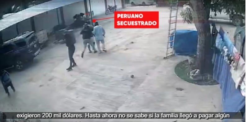 Sujetos encapuchados secuestraron a peruano en Bolivia.