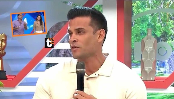 Peluchín consideró a Christian Domínguez el nuevo 'bufón' de Panamericana. (Captura Tv)