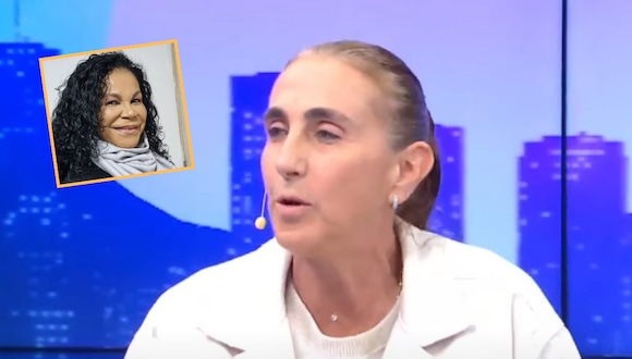 Natalia Málaga descarta romance con Eva Ayllón (Magaly TV)