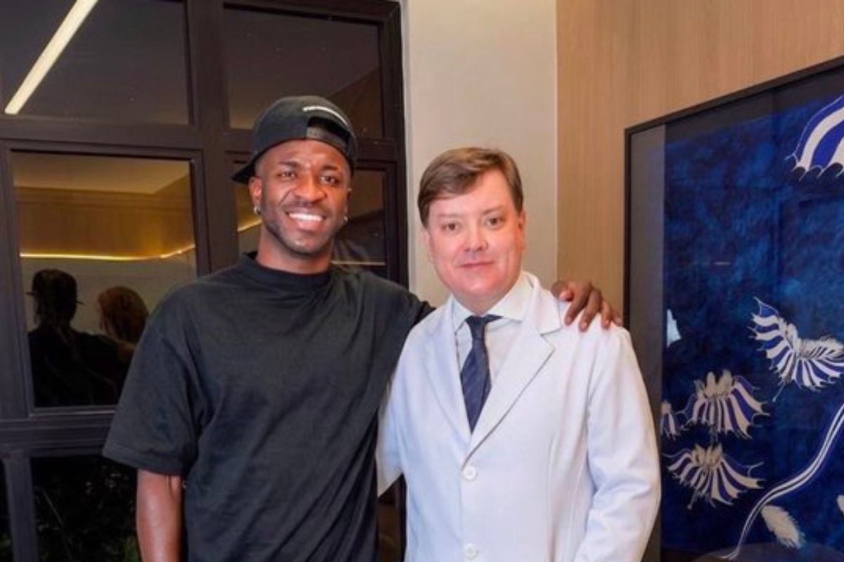 Vinícius Junior pagó viaje de cirujano de Miami para que lo opere en Brasil (Foto: @vinciusjr)