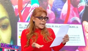 Magaly explota contra el Ministerio de la Mujer: “Preocúpense por los niños awajún víctimas de abuso”