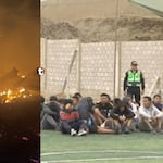 ¡Noche de terror y fuego en Pucusana! Turba armada incendió más de 30 casas y dejó a decenas de familias en la calle