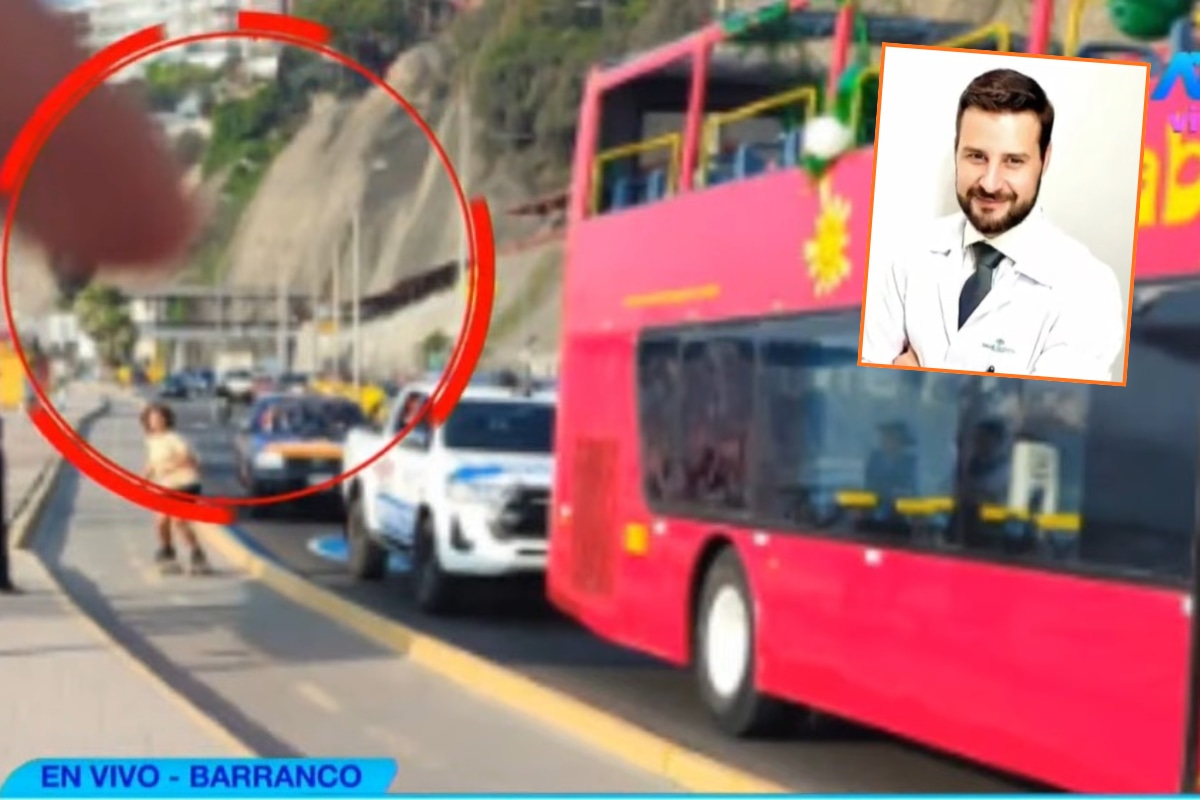 Trágica muerte encontró médico brasileño, hincha de Palmeiras. (Captura Ocurre ahora)