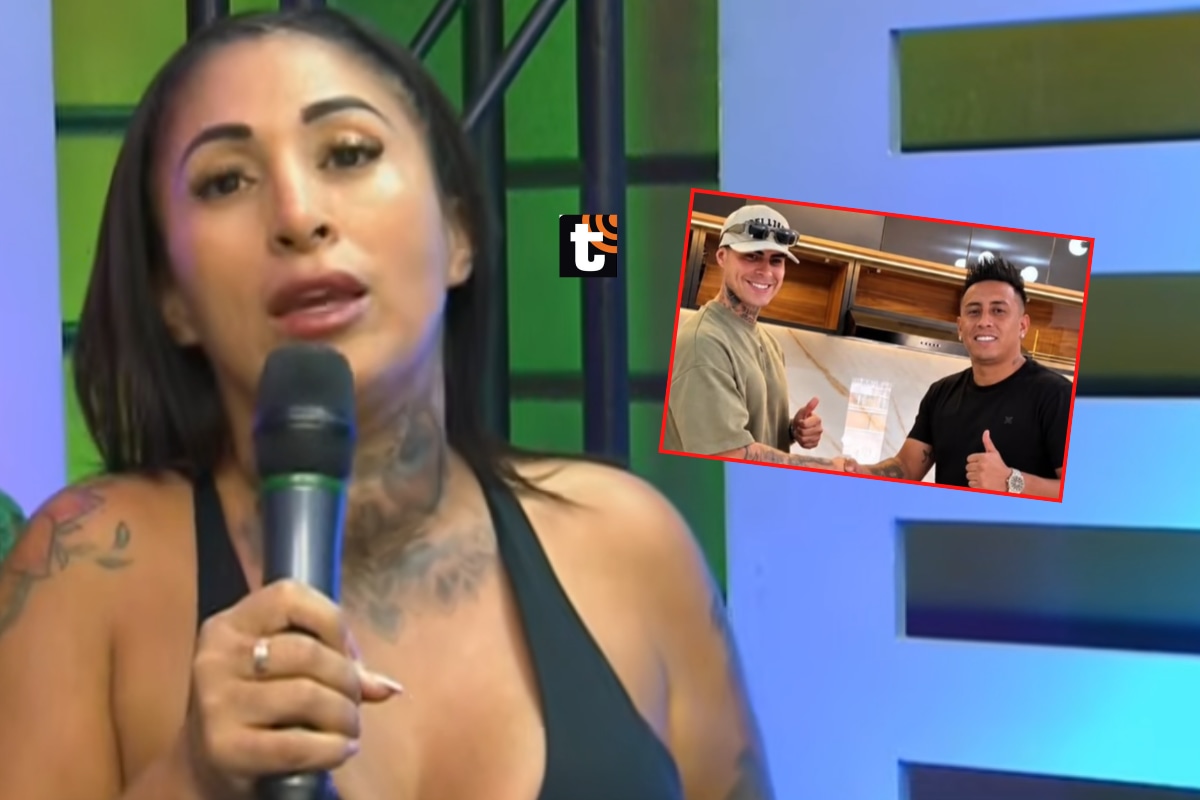 Paul Michael y Christian Cueva se encontraron en Pachacámac.