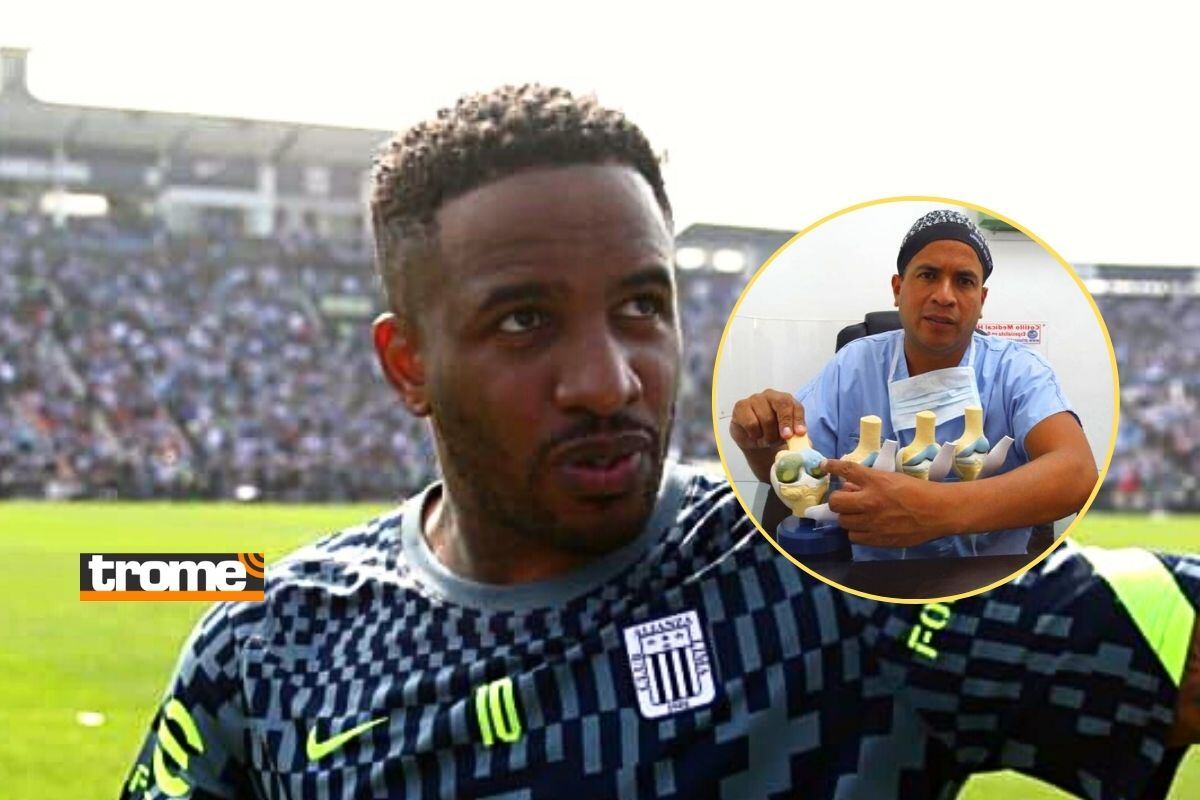 Jefferson Farfán en matute recibe apotyo de tribuna, pero pronistico medico no es alentador (Foto: GEC)