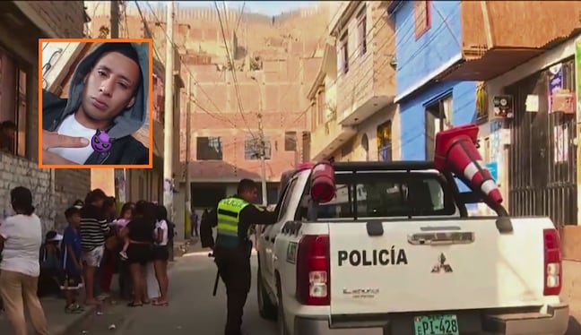 Joven degollado en Huaycán