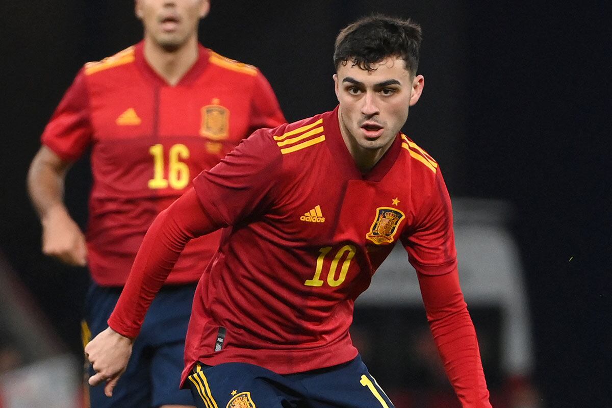 Pedri es uno de los referentes que tiene Luis Enrique en la Selección de España para Qatar 2022. (Foto: AFP)