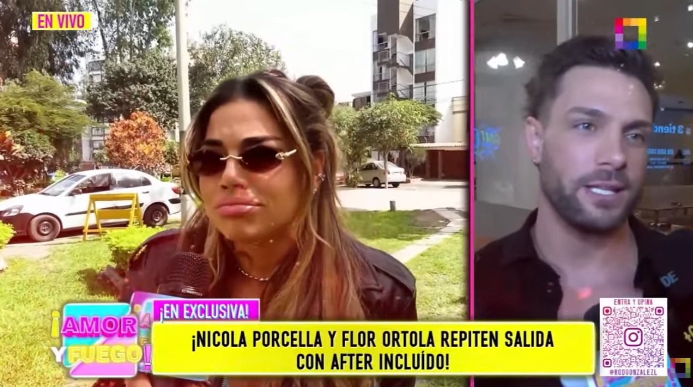 Flor Ortola niega romance con Nicola.