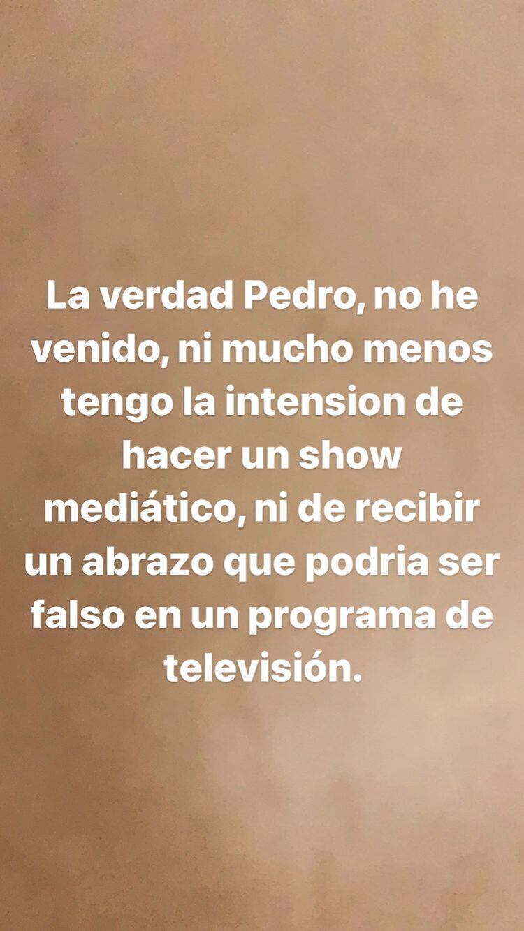 Vasco Madueño agradece mensaje de Pedro Suárez Vértiz