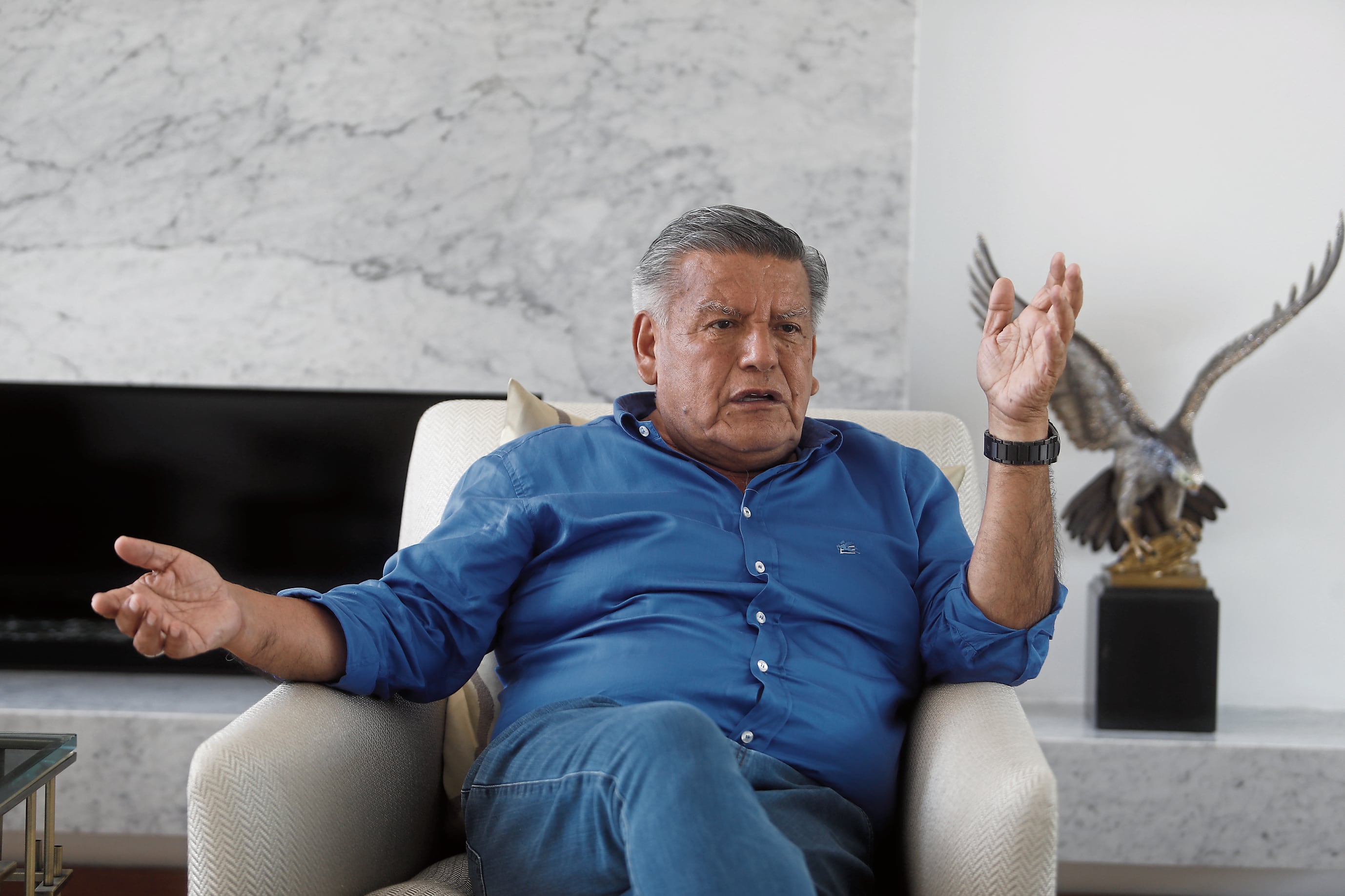 César Acuña aparece en el sexto puesto de la encuesta de Datum del 22 de marzo del 2026. (@gec)