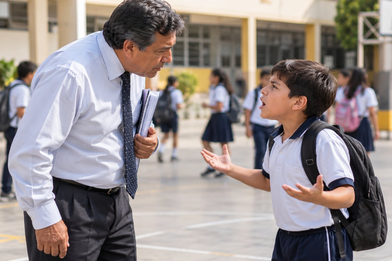 Los límites también se enseñan y los padres tienen un papel clave. Conoce cómo hacerlo sin recurrir al miedo ni a los gritos. Foto: Istock / Chat GPT.