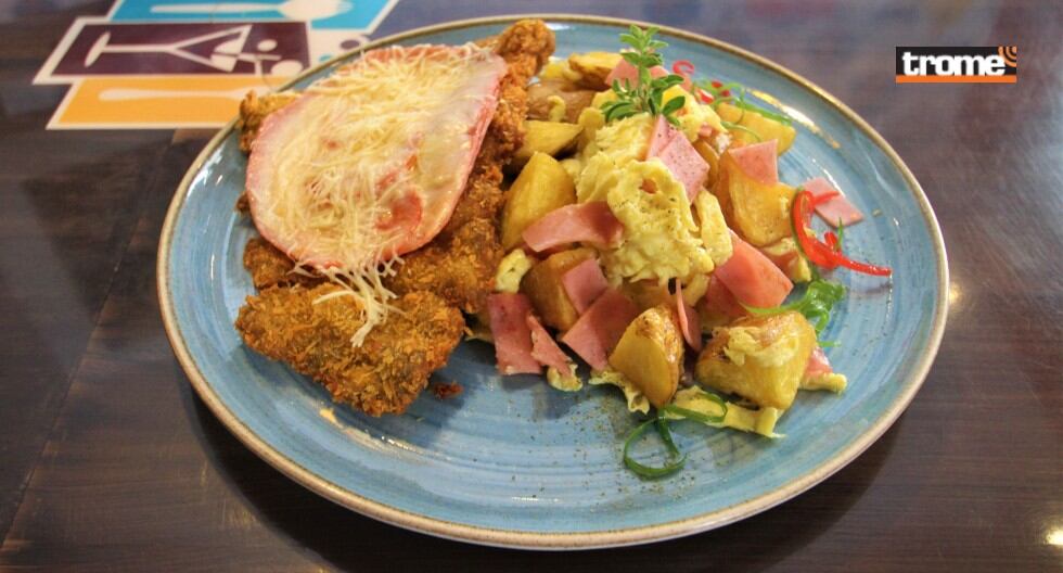 Restaurantes presentan deliciosos potajes para disfrutar por el partido Perú vs Brasil, como 'La mordida de Suárez', de 'El Warique de Karlonchito'. (Trome / Alan Ramírez)