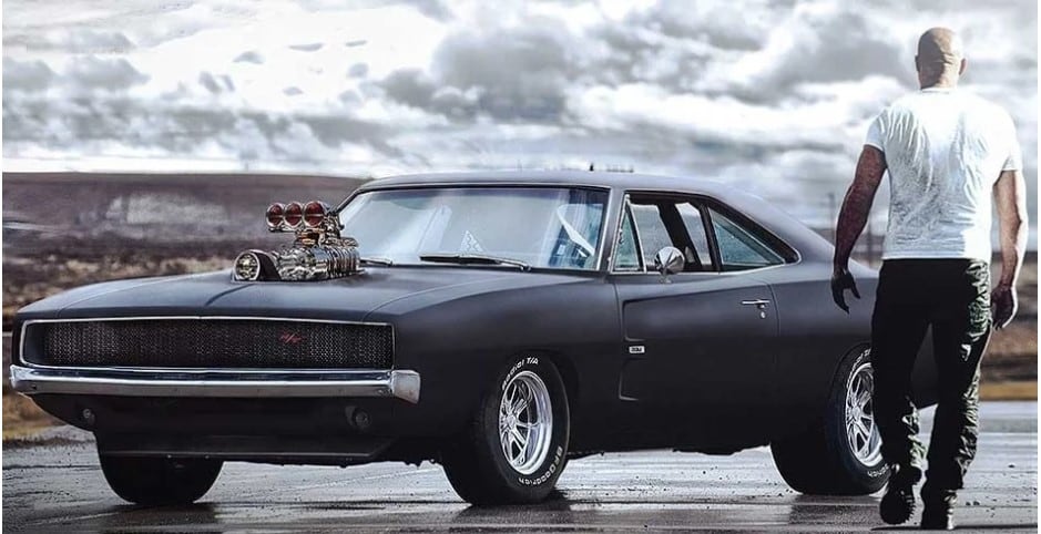 Así luce uno de los bóvidos más imponentes del actor de 54 años (Foto: Dodge Challenguer/El Nacional)