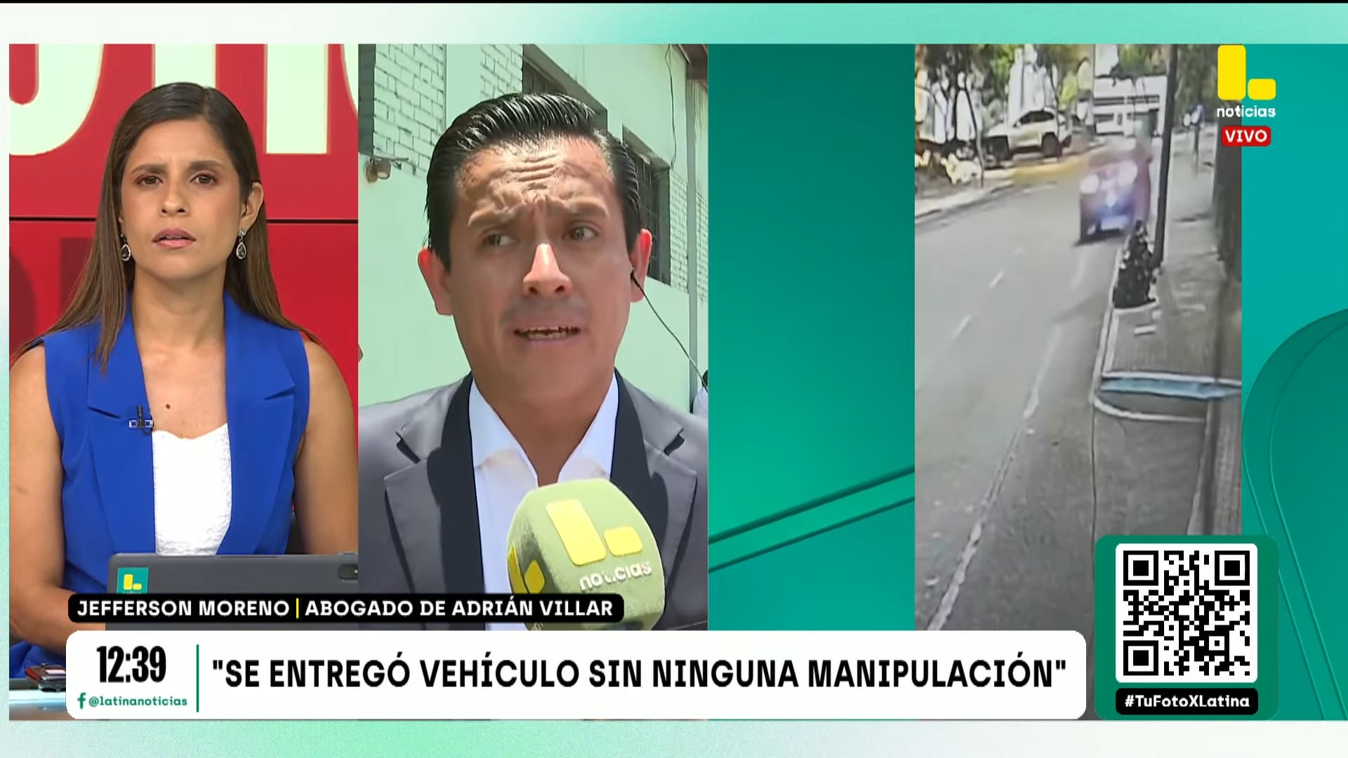 Defensor revela que el conductor no estuvo bajo los efectos del alcohol. (Fuente: Latina)