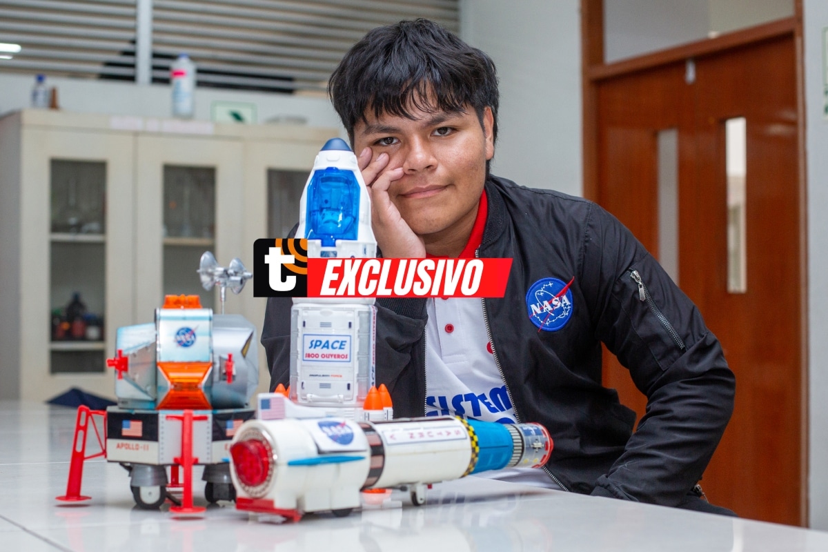 A sus 15 años, Kalieth Castro viajará a la NASA y da el primer paso hacia su sueño de convertirse en astronauta. Foto: Fernando Sangama / Trome.