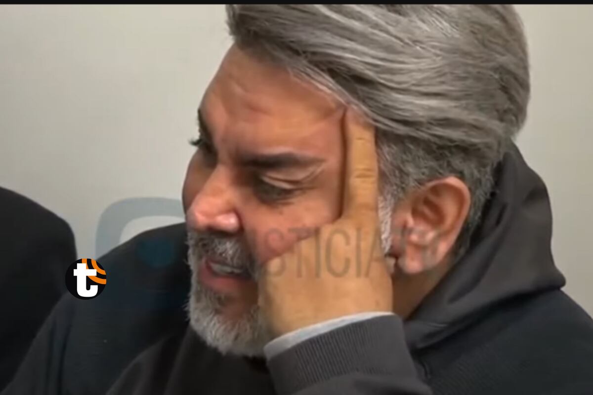 Andrés Hurtado en audiencia de control de identidad