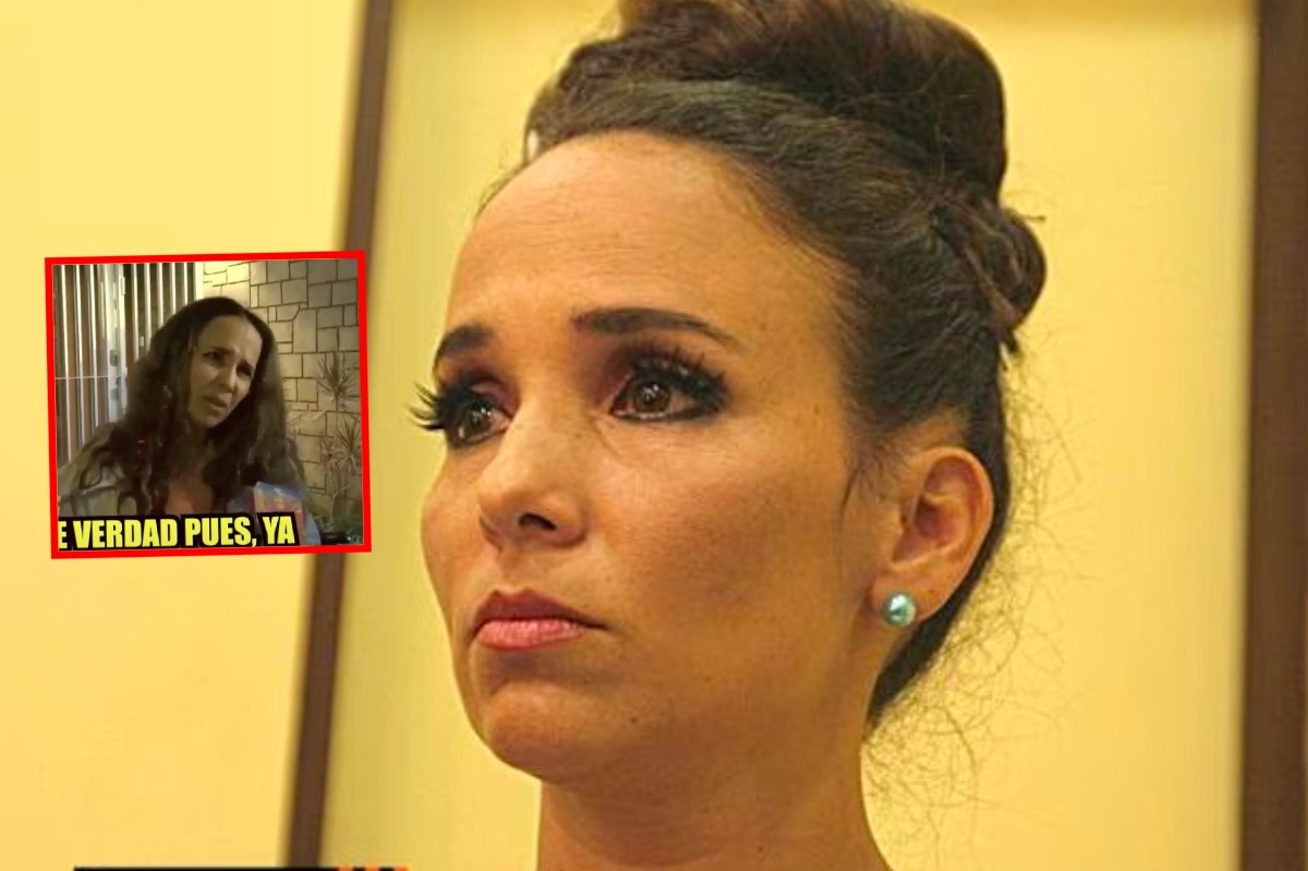 Érika Villalobos asada con reportero de AyF del programa de Peluchín