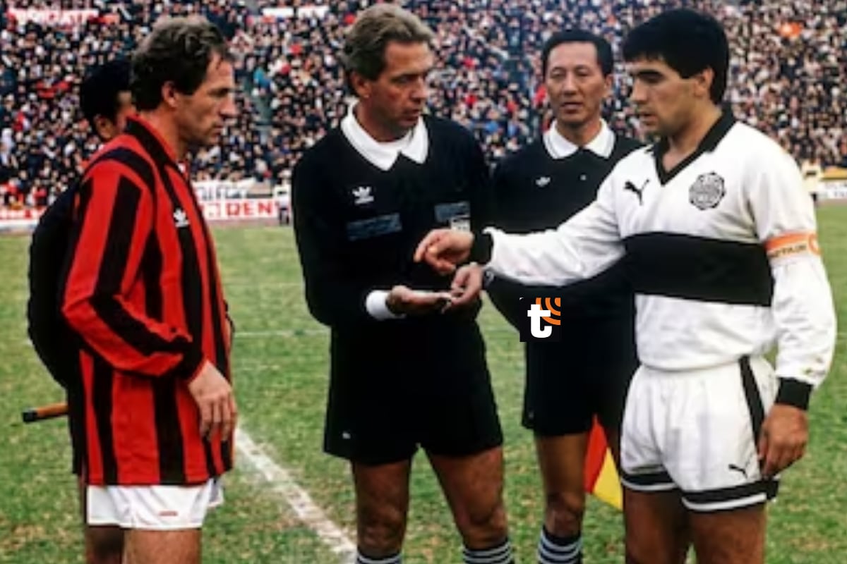Franco Baresi, leyenda del Milan que enfrentó y venció a Olimpia en la Intercontinental 1990.