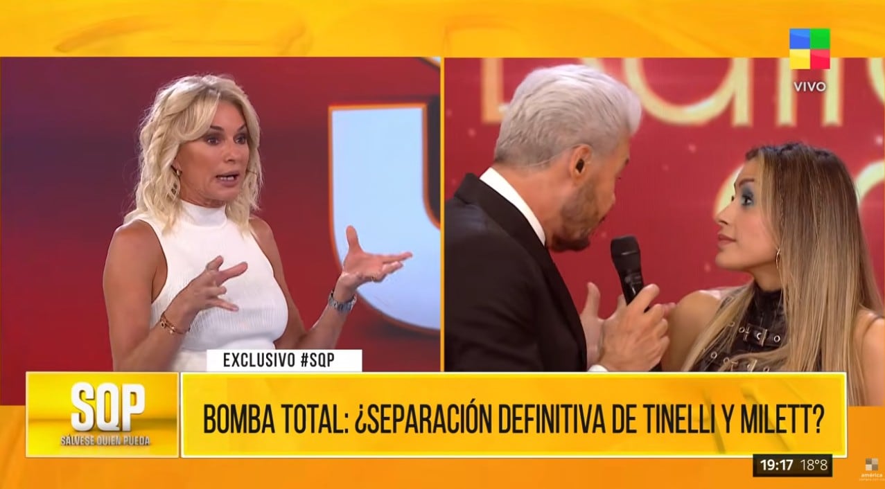 Yanina Latorre aseguró en su programa ‘SQP’ que la relación de Milett y Marcelo habría terminado tiempo atrás.
