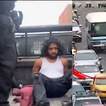 ¡Fuga con pasajeros! Chofer de cúster pirata escapó de operativo y terminó detenido en Los Olivos